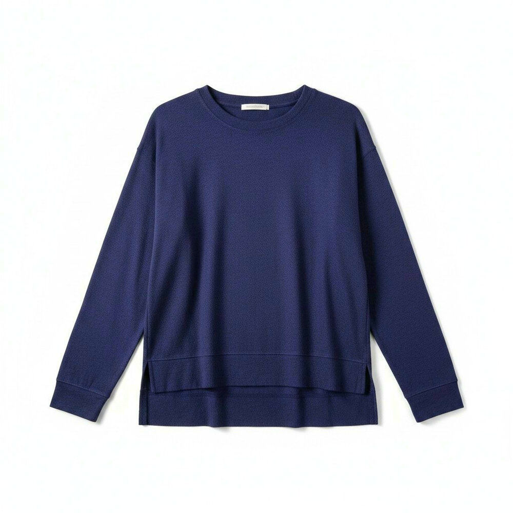 BP Nordstrom New Womens Long Sleeve Crew Neck Thin Sweater Blue M Casual Preppy